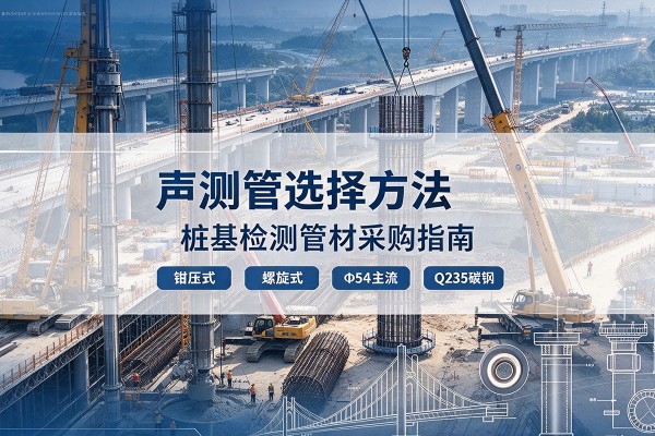 路北声测管选型标准